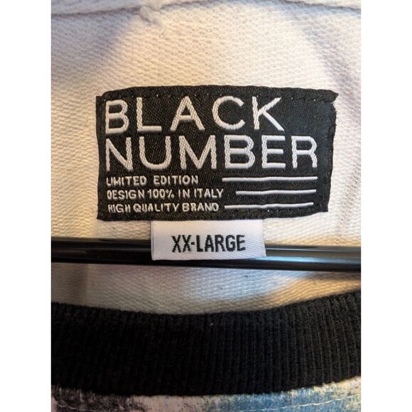 Streetwear Watercolor Long Sleeve Shirt Unisex Size XXL Urban Artsy Edgy - Picture 5 of 5